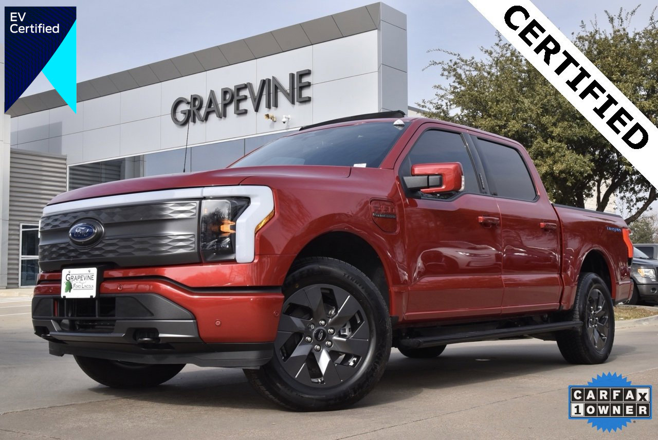 Certified 2023 Ford F150 Lightning Lariat w/ Equipment Group 511A High