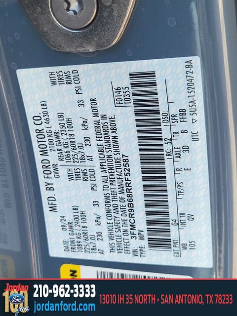 Certified 2024 Ford Bronco Sport Big Bend w/ Convenience Package image 33