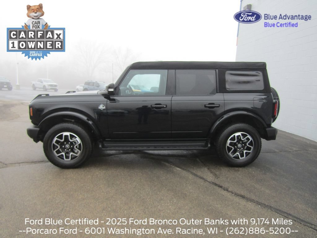 Certified 2025 Ford Bronco Outer Banks AWD/4WD video 2