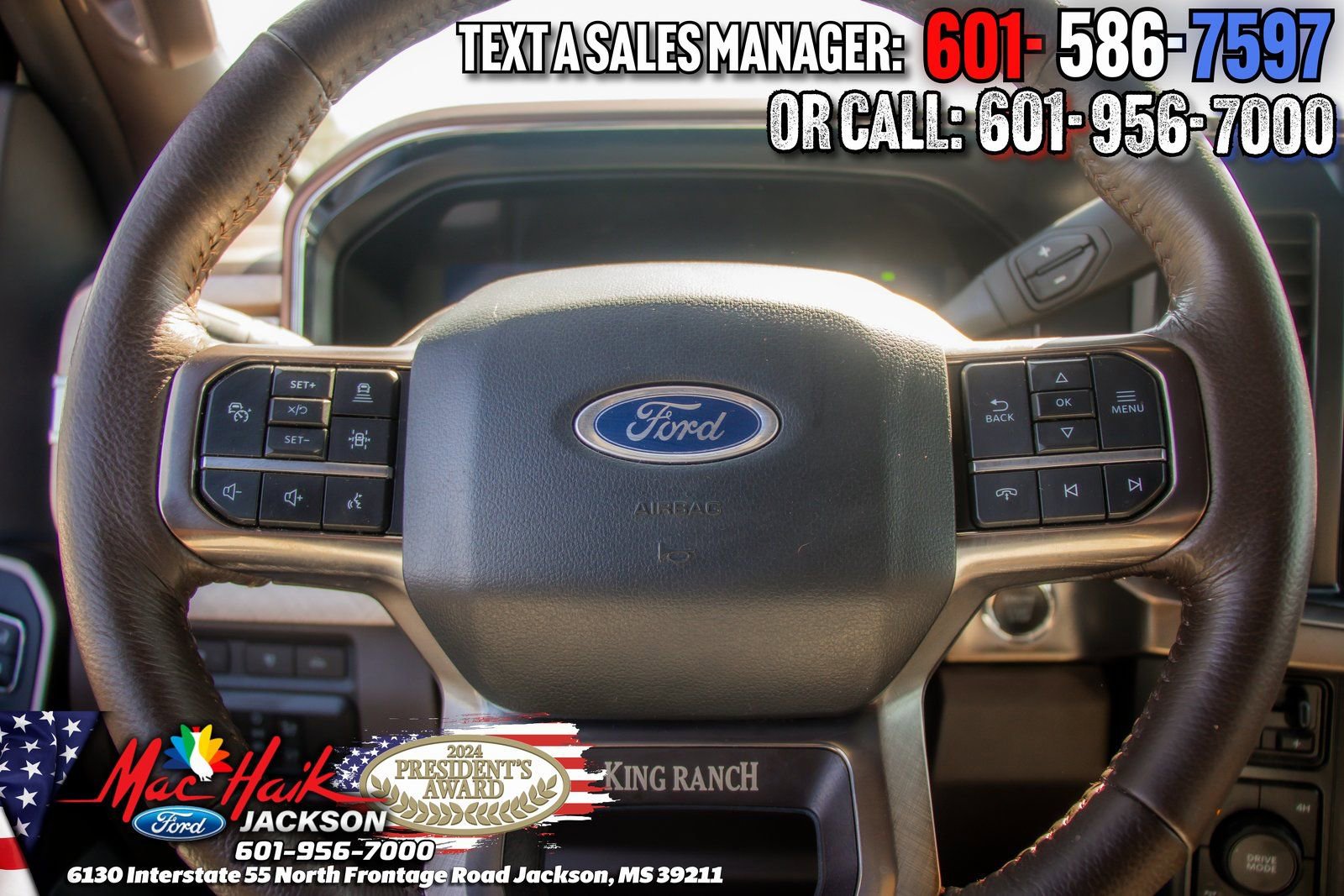 Certified 2024 Ford F250 King Ranch w/ Chrome Package AWD/4WD image 14