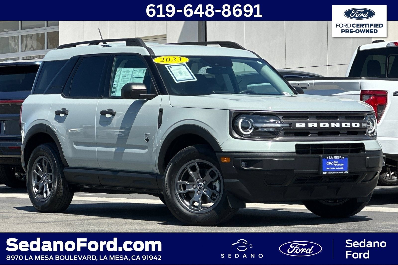 Certified 2023 Ford Bronco Sport Big Bend w/ Convenience Package