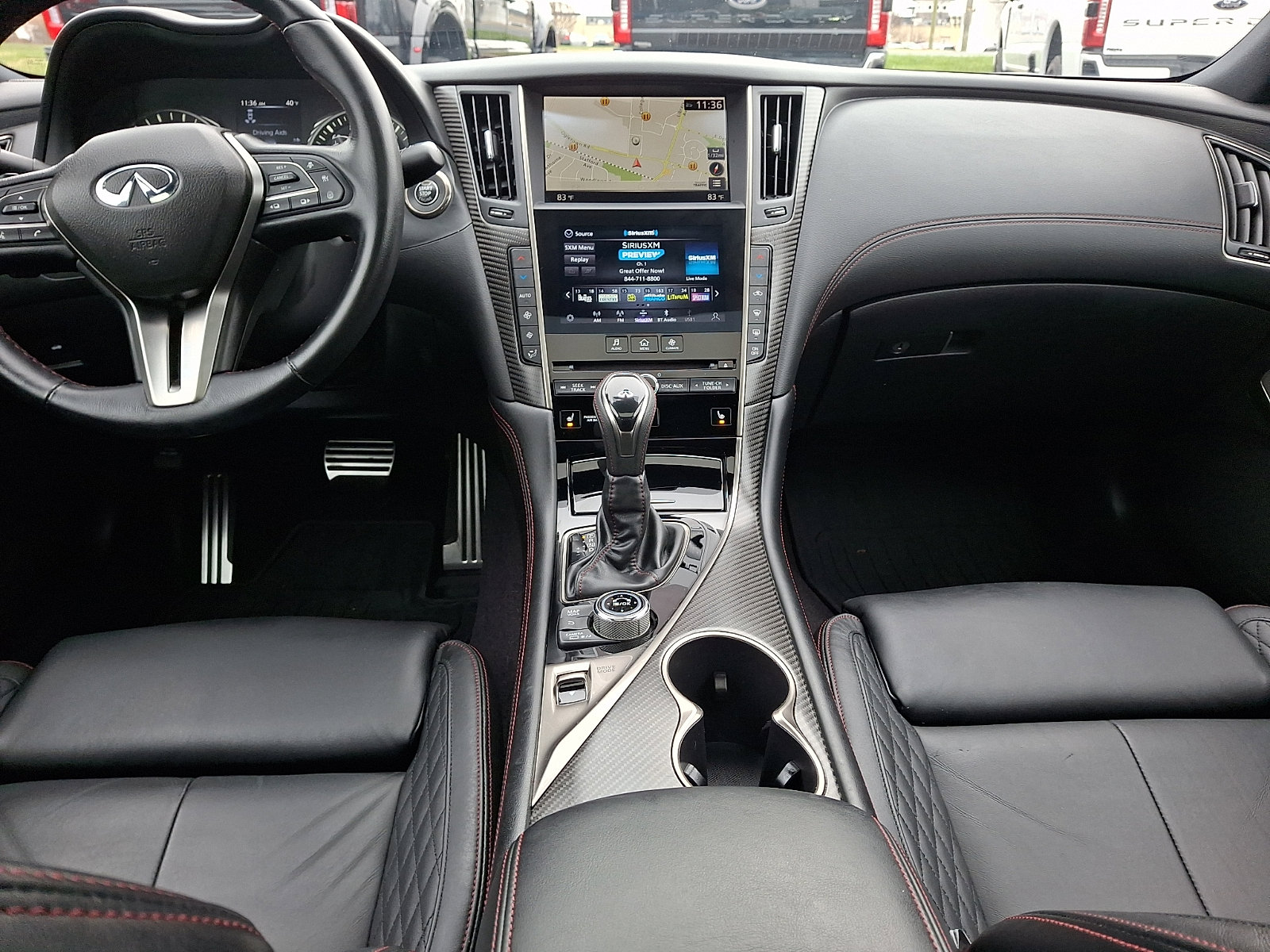 Used 2021 INFINITI Q50 Red Sport 400 w/ All Weather Package image 15