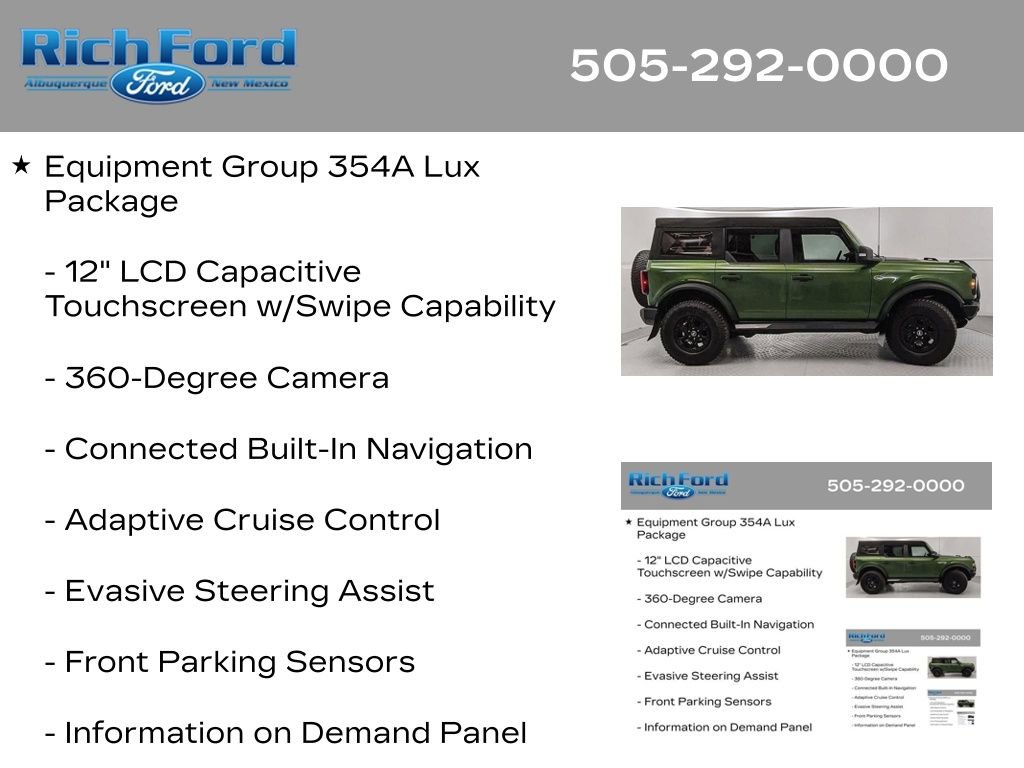 Certified 2023 Ford Bronco Wildtrak AWD/4WD image 11