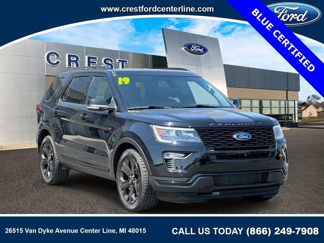 Certified 2019 Ford Explorer Sport w/ Equipment Group 401A AWD/4WD image 4