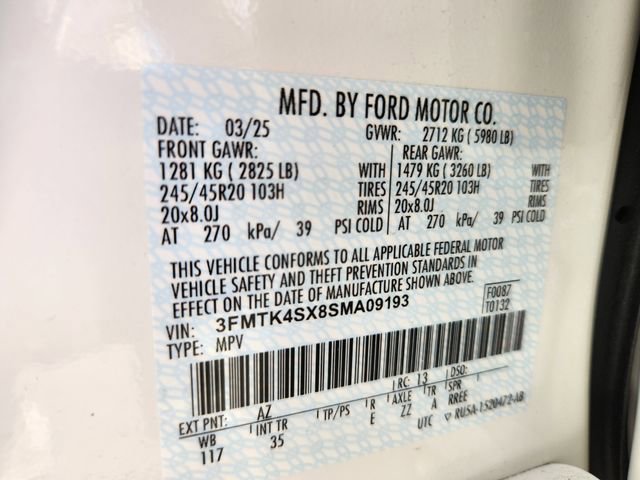 Certified 2025 Ford Mustang Mach-E GT w/ Bronze Appearance Package image 28