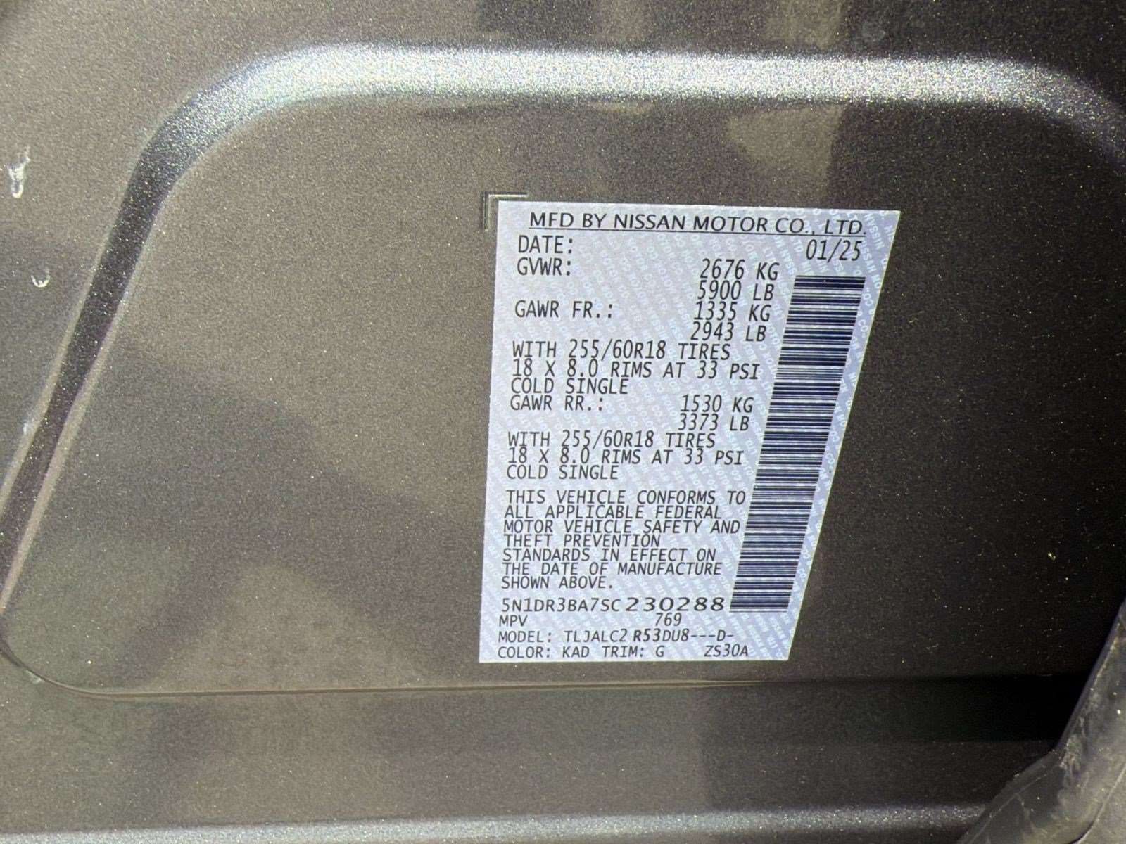Used 2025 Nissan Pathfinder SV FWD image 22