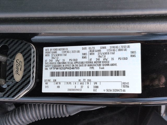 Certified 2023 Ford F150 Lariat AWD/4WD image 37