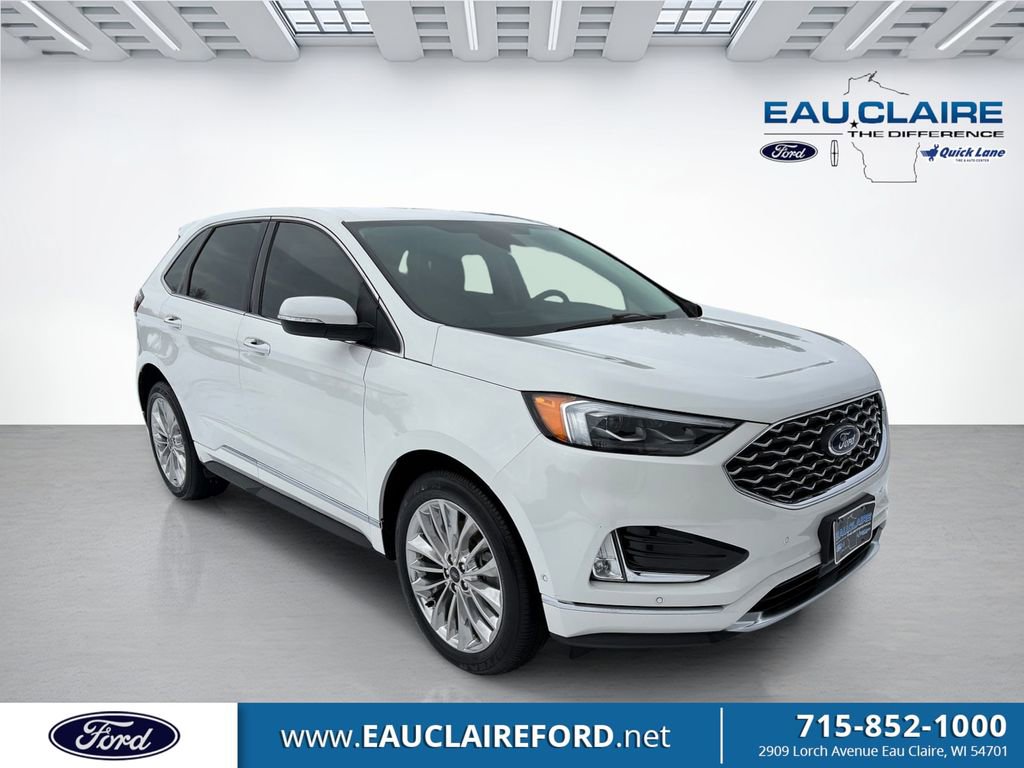 Certified 2022 Ford Edge Titanium w/ Equipment Group 301A image 1