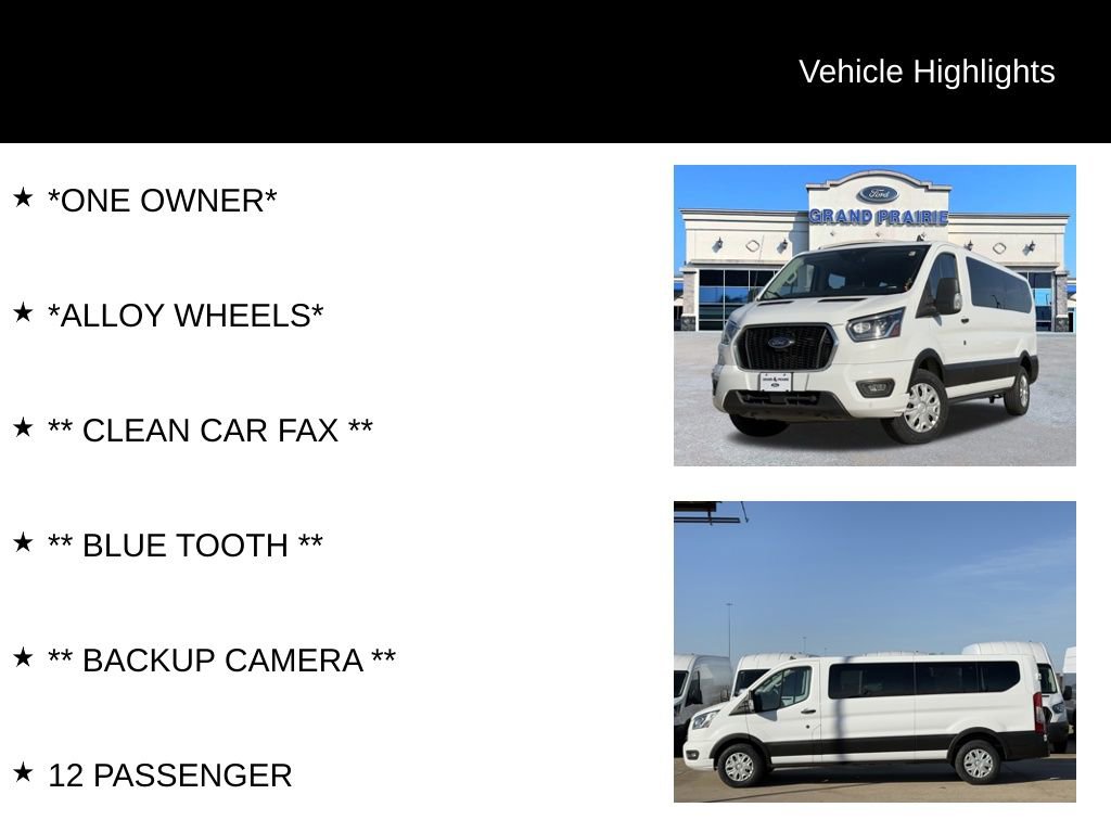 Certified 2023 Ford Transit 350 XLT image 4