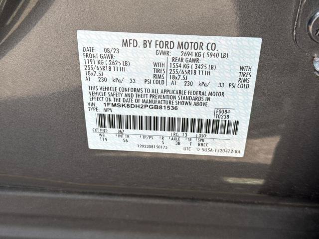 Certified 2023 Ford Explorer XLT w/ Equipment Group 202A AWD/4WD image 18