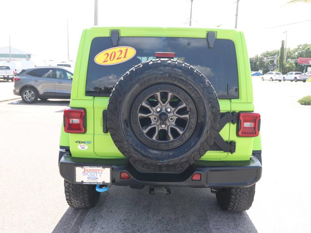 Used 2021 Jeep Wrangler Unlimited Rubicon 4xe w/ Cold Weather Group AWD/4WD image 13