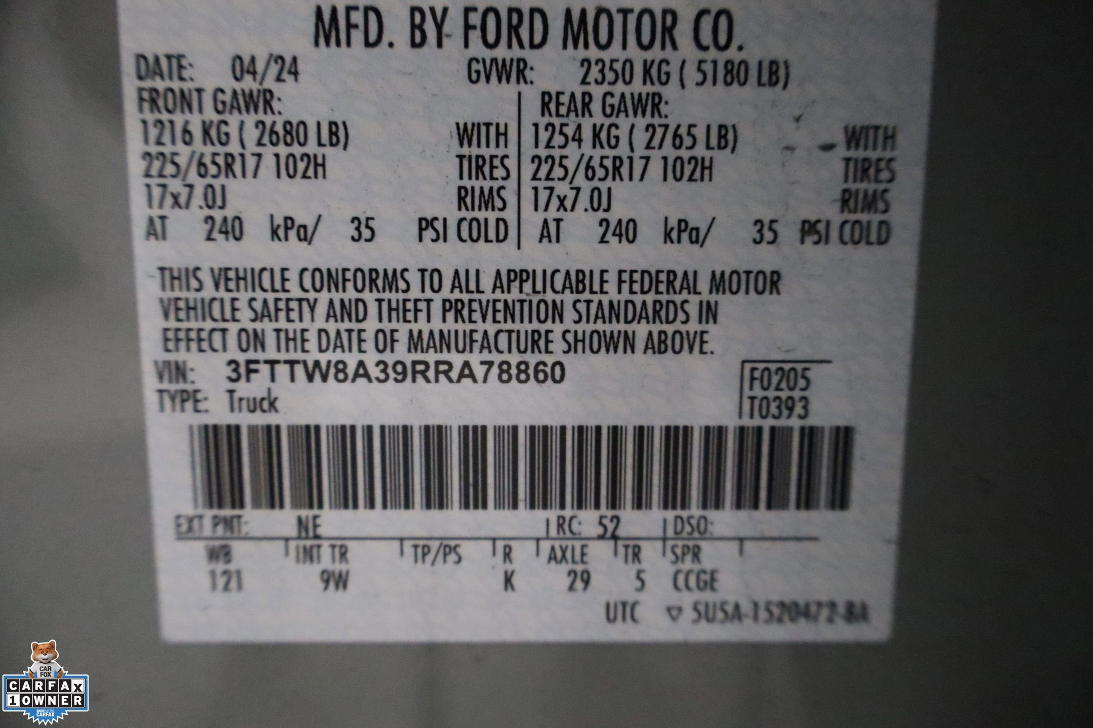 Certified 2024 Ford Maverick XL image 31