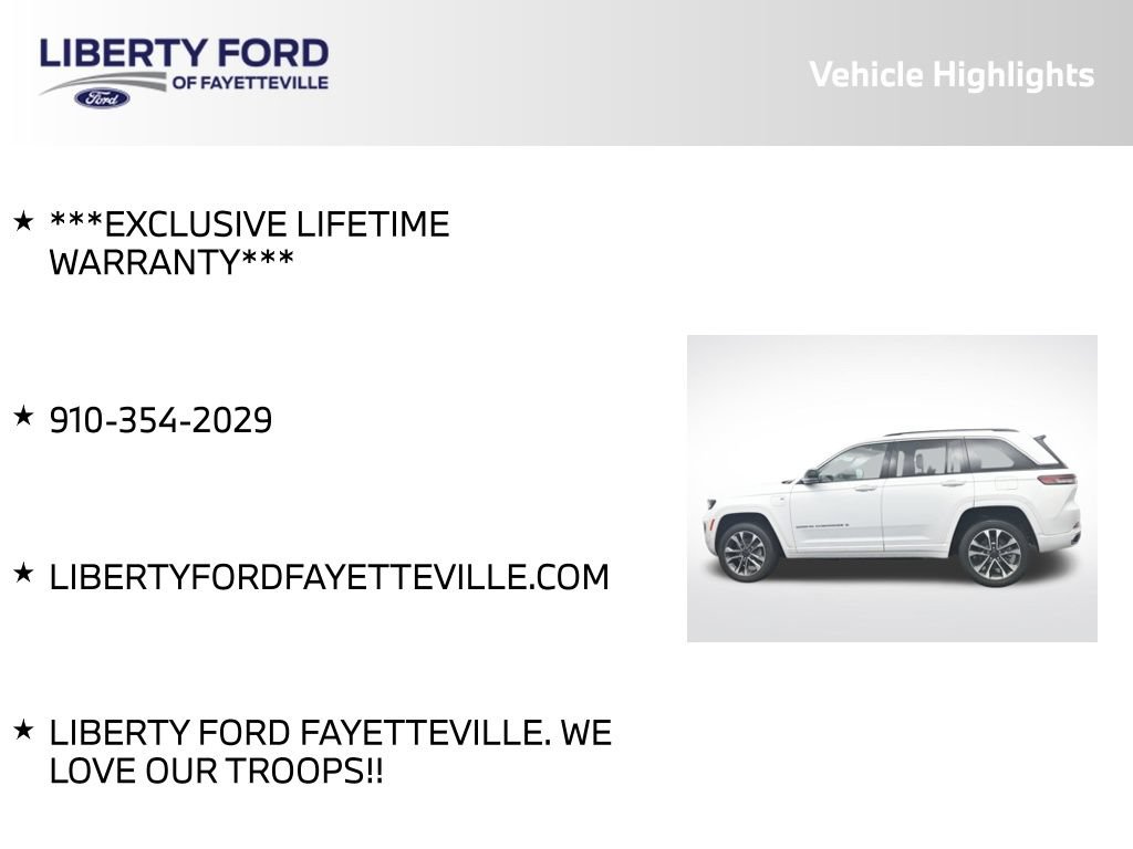 Used 2023 Jeep Grand Cherokee Overland AWD/4WD image 5