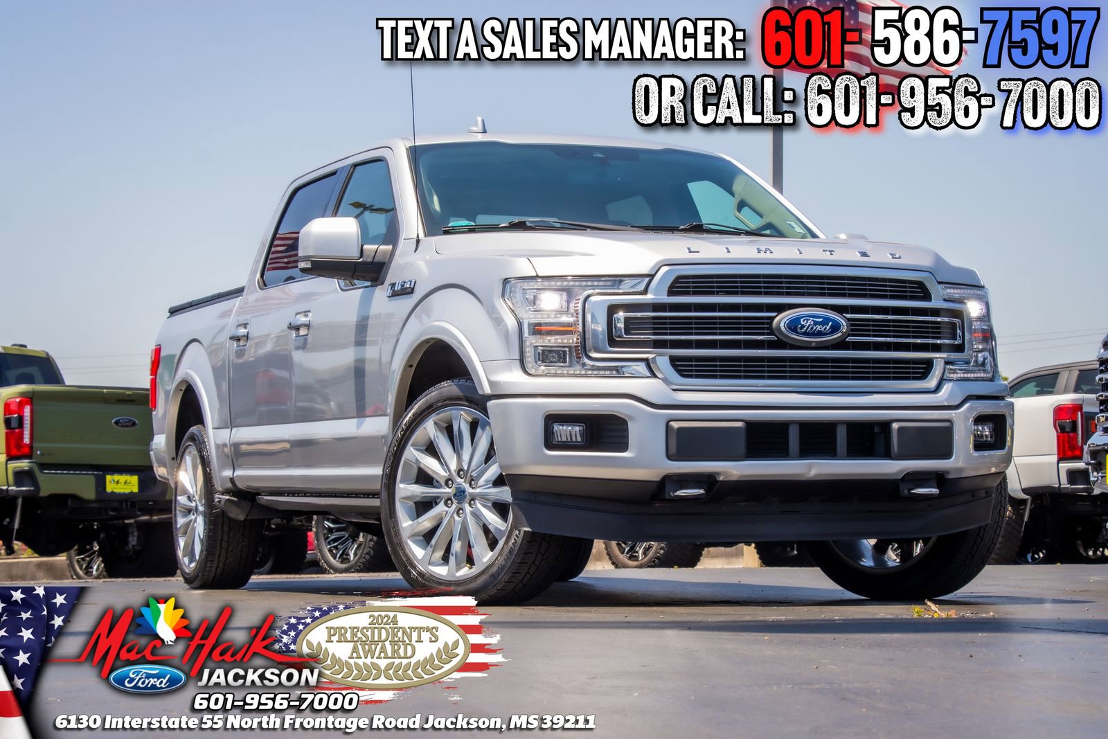 Certified 2019 Ford F150 Limited