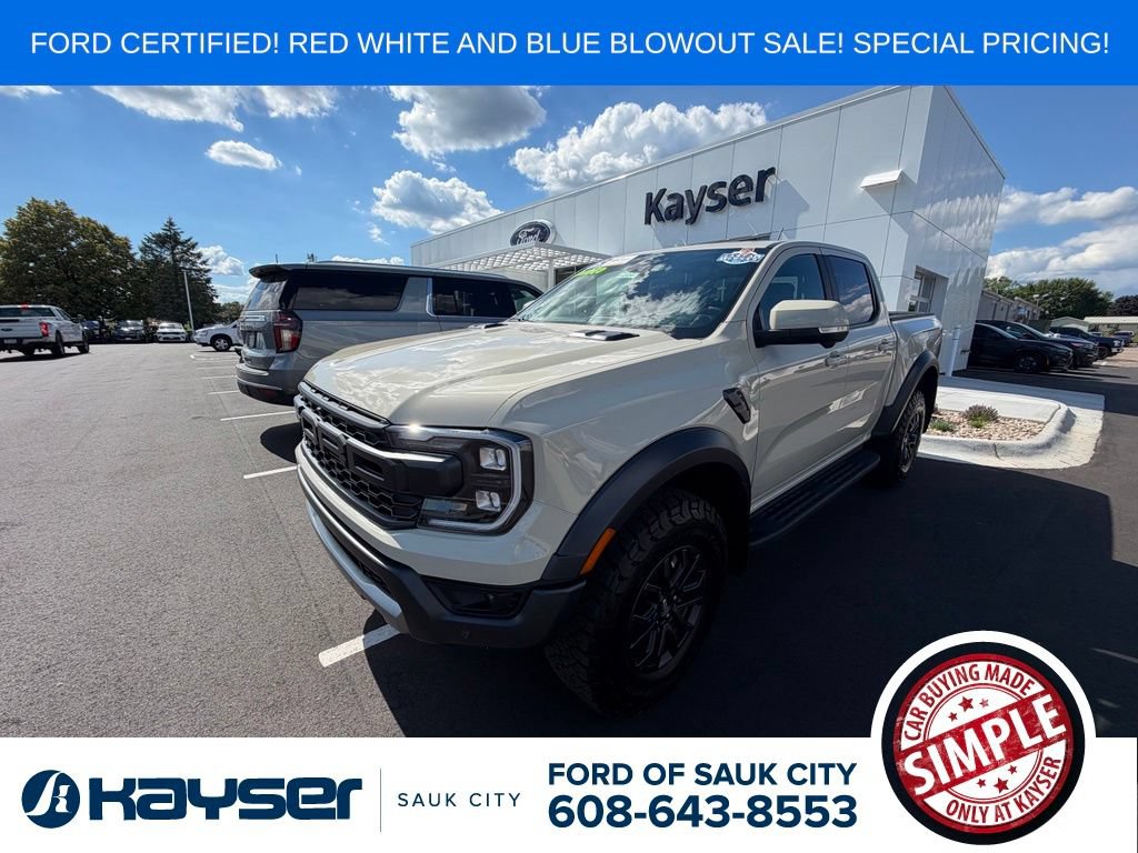 Certified 2025 Ford Ranger Raptor