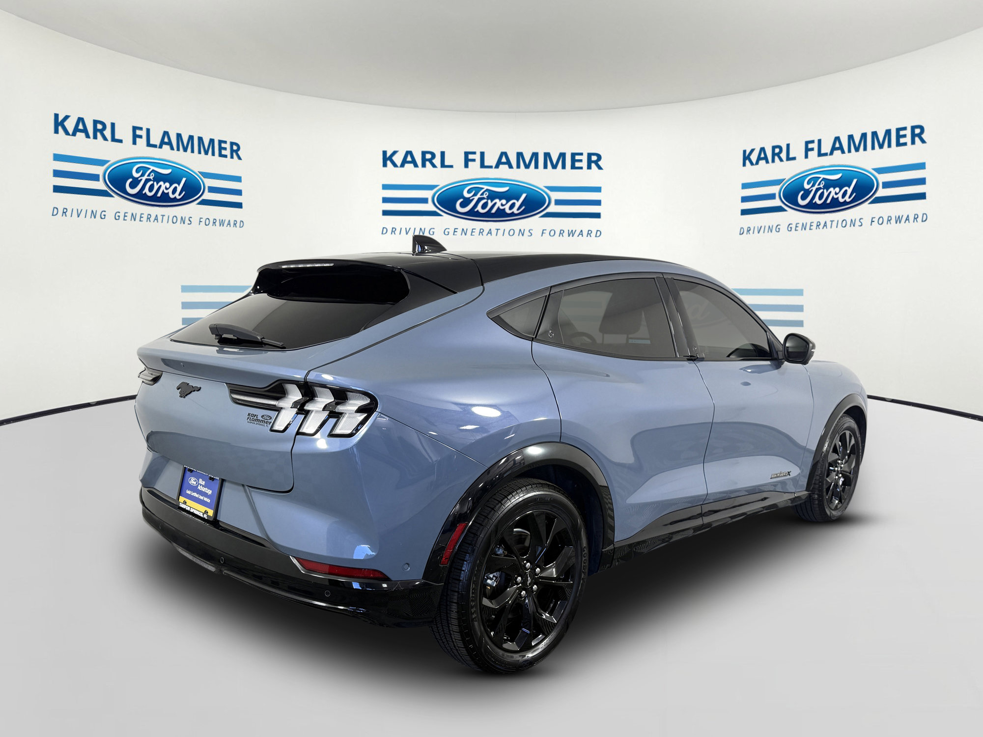 Certified 2023 Ford Mustang Mach-E Premium w/ Mustang Nite Pony Package AWD/4WD image 3