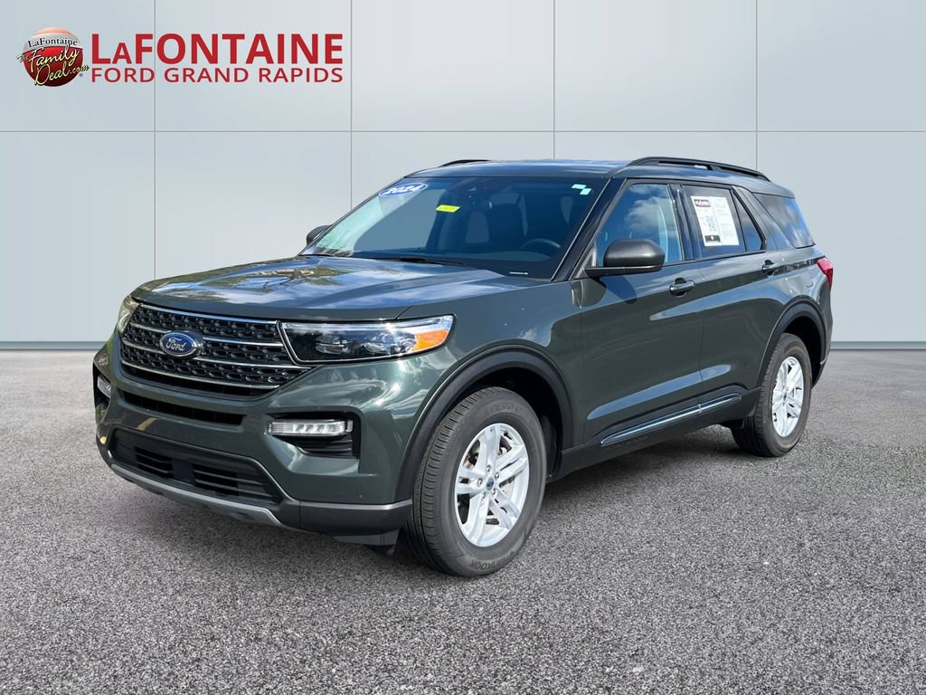 Certified 2024 Ford Explorer XLT w/ Equipment Group 202A AWD/4WD image 1