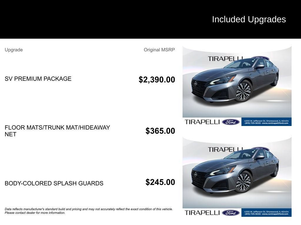Used 2024 Nissan Altima 2.5 SV w/ SV Premium Package FWD image 12