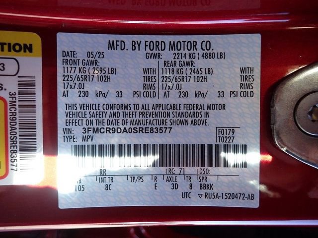 Certified 2025 Ford Bronco Sport Badlands AWD/4WD image 22
