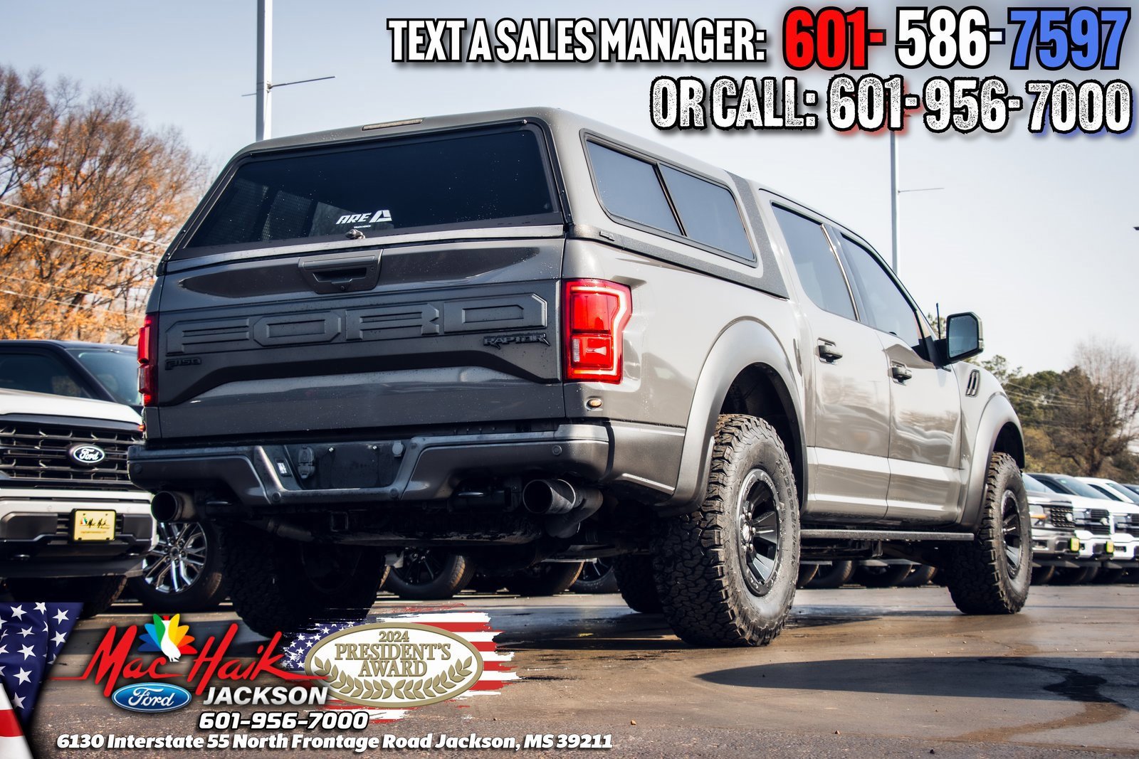 Certified 2018 Ford F150 Raptor w/ Equipment Group 802A Luxury image 3