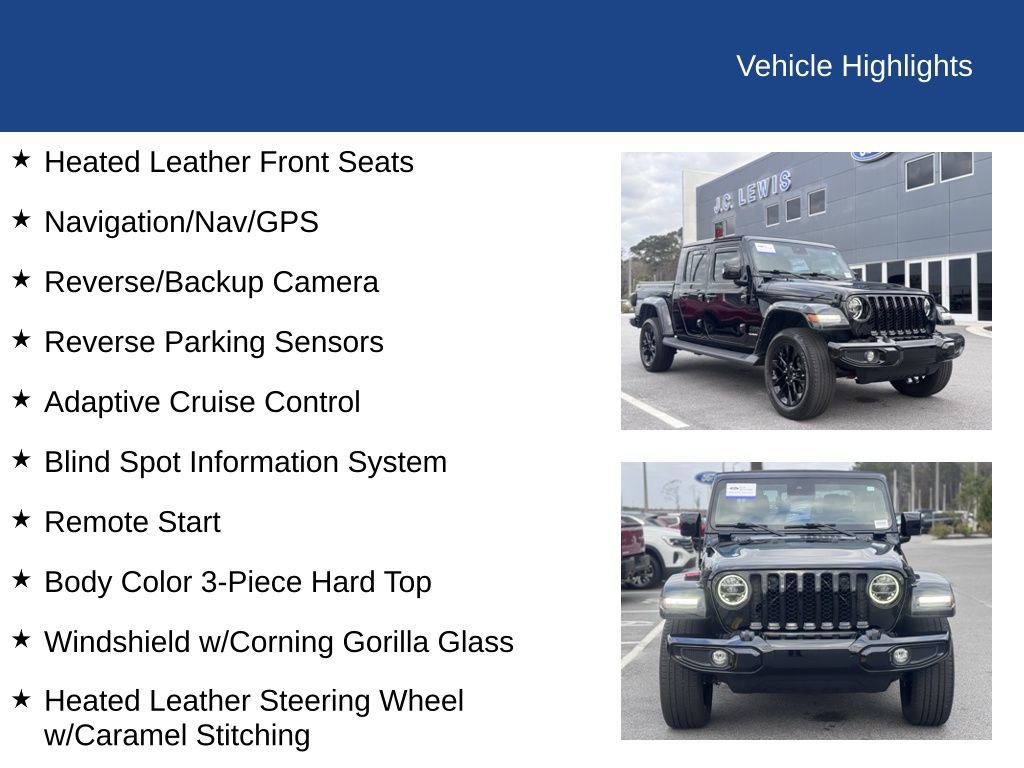 Used 2022 Jeep Gladiator Overland image 24