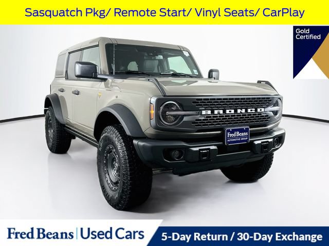 Certified 2025 Ford Bronco Badlands w/ Sasquatch Package AWD/4WD image 1