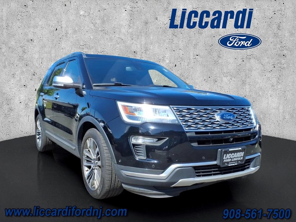 Certified 2018 Ford Explorer Platinum