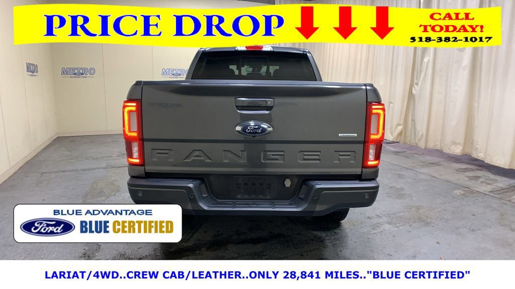 Certified 2019 Ford Ranger Lariat w/ Equipment Group 501A Mid image 5