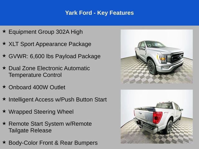Certified 2023 Ford F150 XLT w/ Equipment Group 302A High image 11