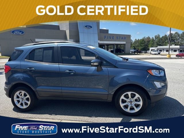 Certified 2021 Ford EcoSport SE w/ SE Convenience Package FWD image 1