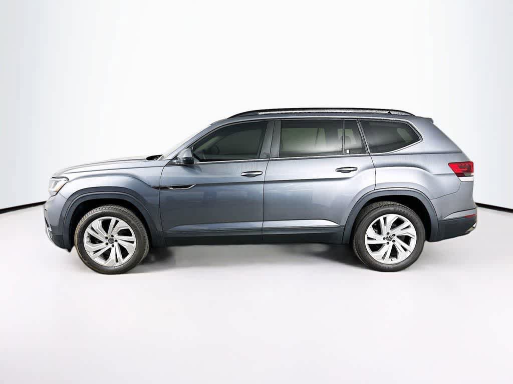 Used 2021 Volkswagen Atlas SE w/ Panoramic Sunroof Package FWD image 3