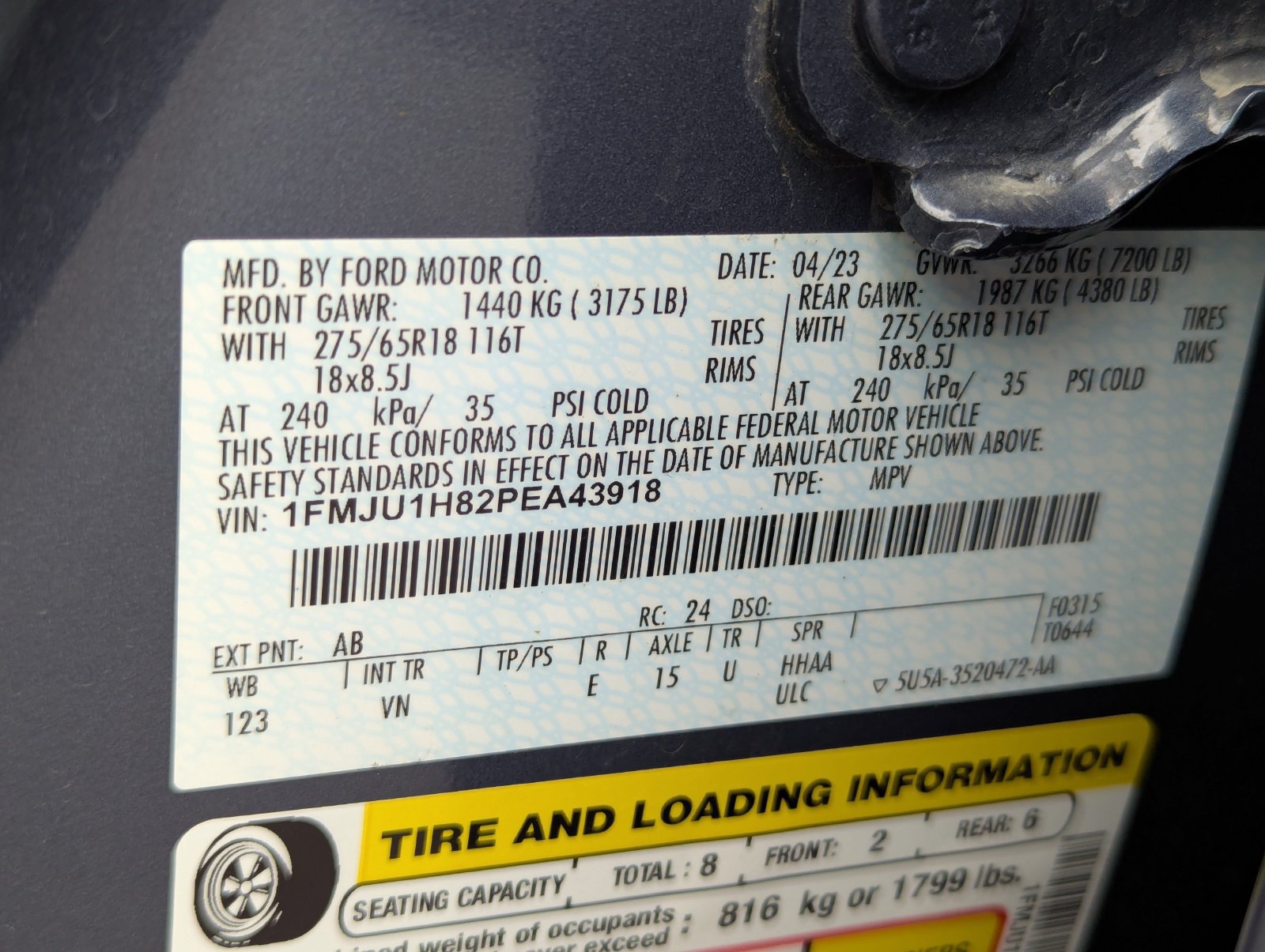Certified 2023 Ford Expedition XLT RWD image 44