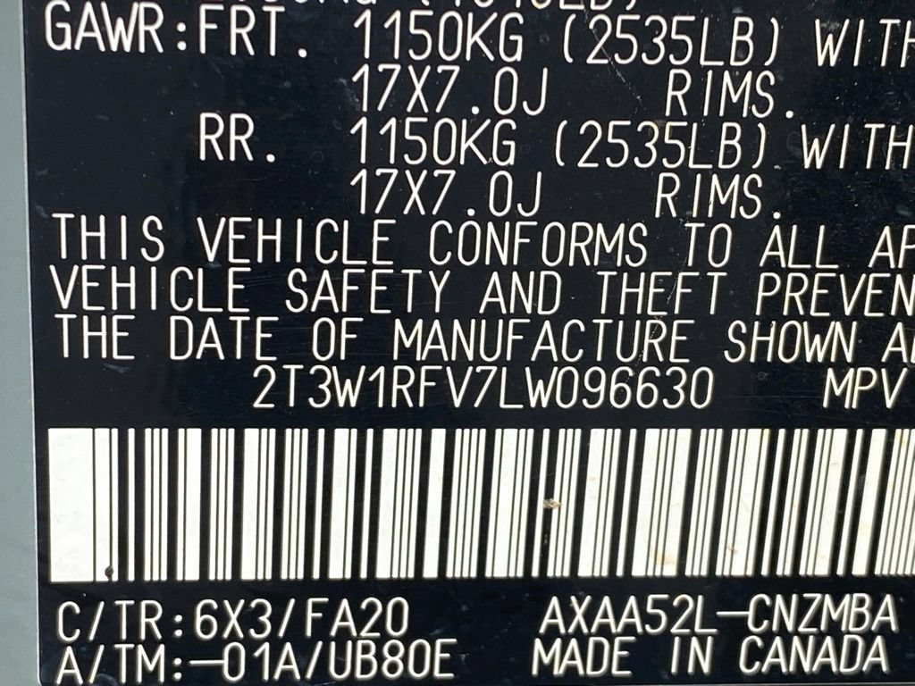 Used 2020 Toyota RAV4 XLE FWD image 32
