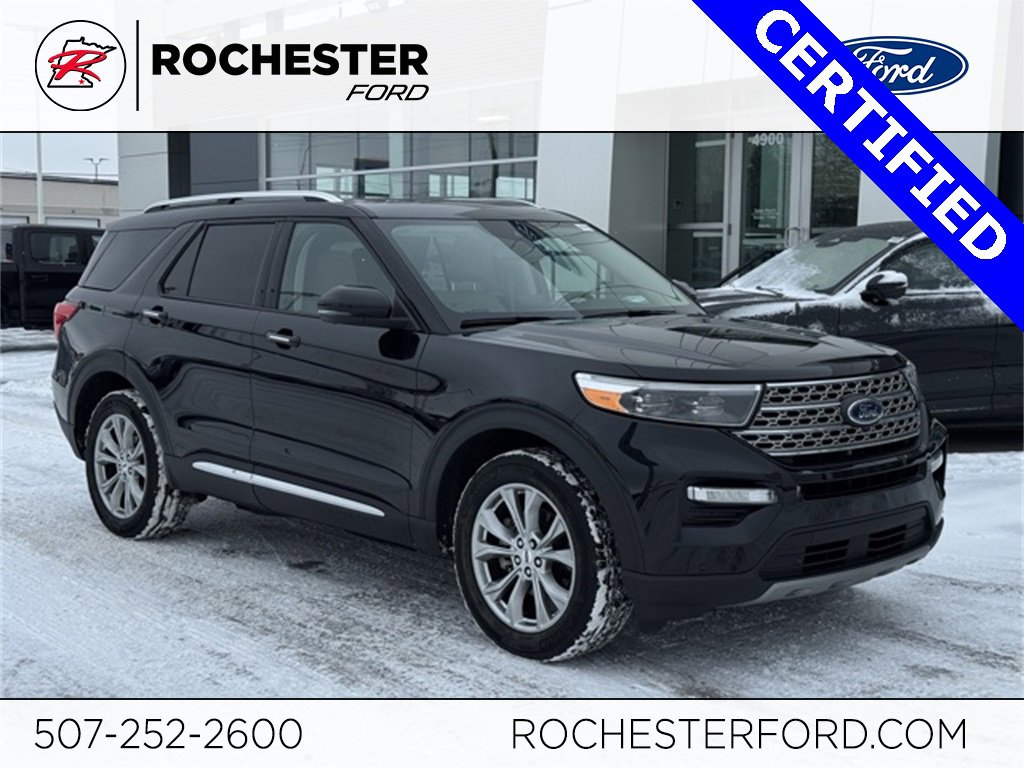 Certified 2023 Ford Explorer Limited w/ Limited Technology Package