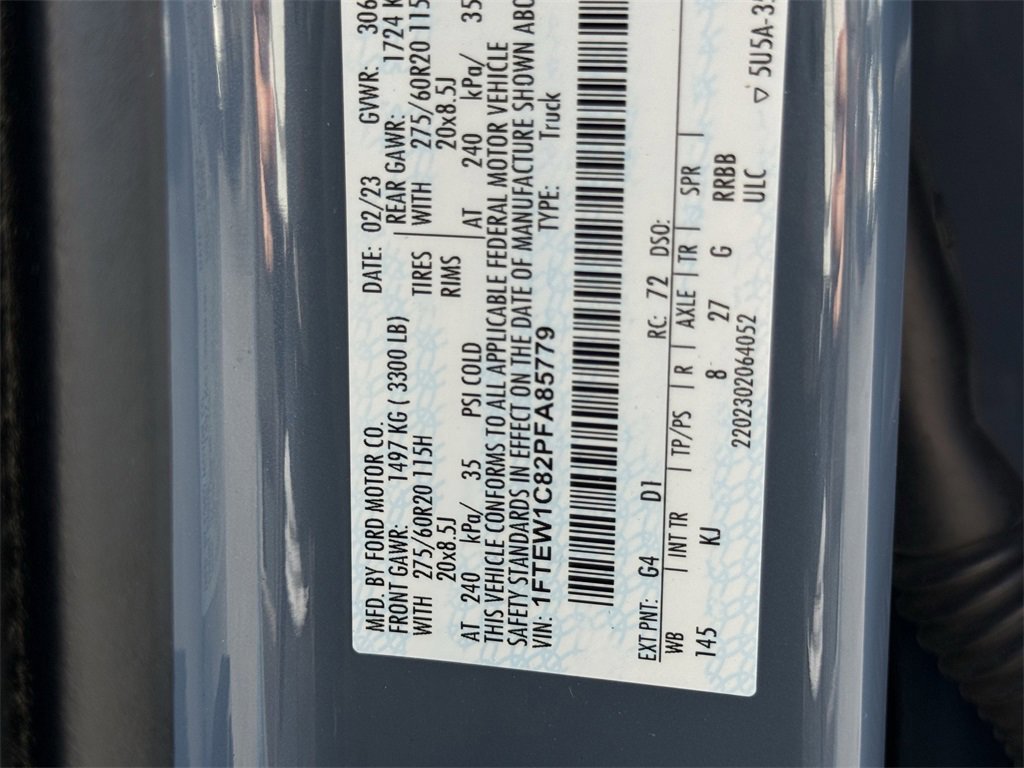 Certified 2023 Ford F150 King Ranch w/ Equipment Group 601A High image 41