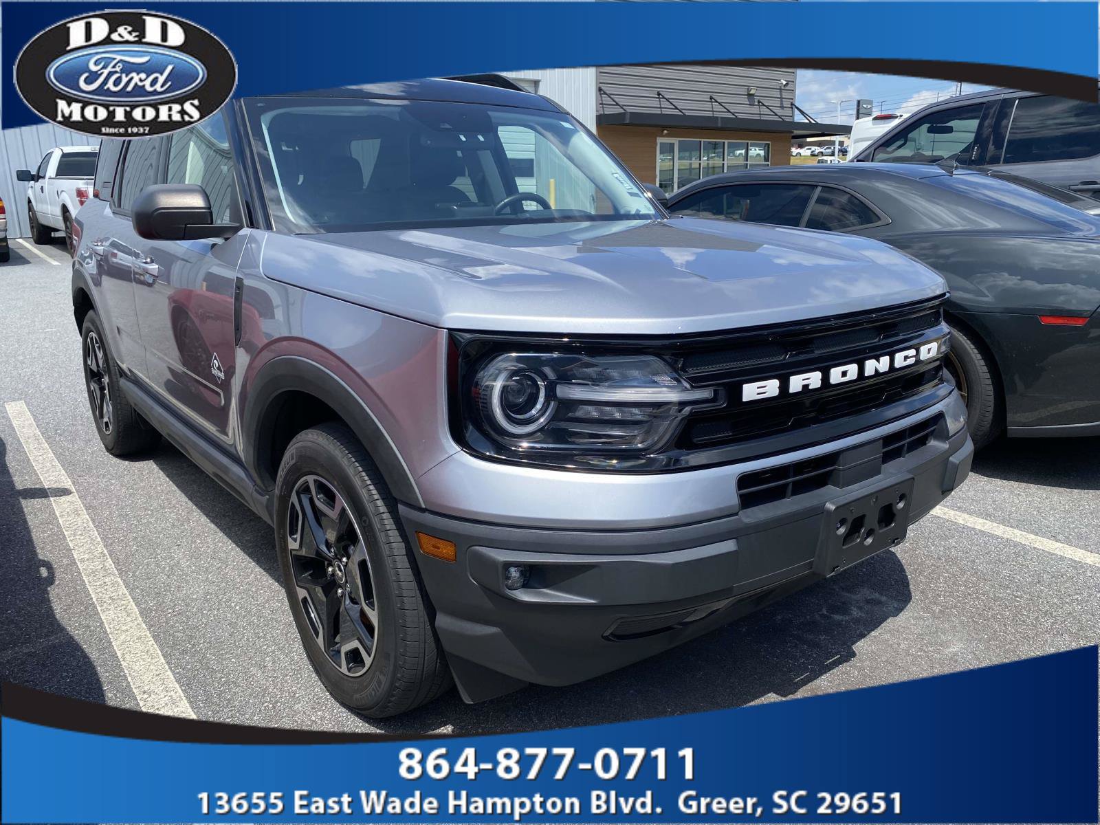 Certified 2021 Ford Bronco Sport Outer Banks AWD/4WD image 1