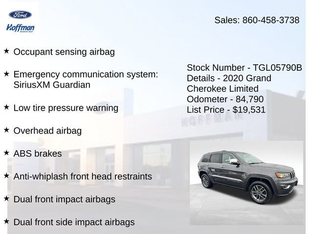 Used 2020 Jeep Grand Cherokee Limited image 25