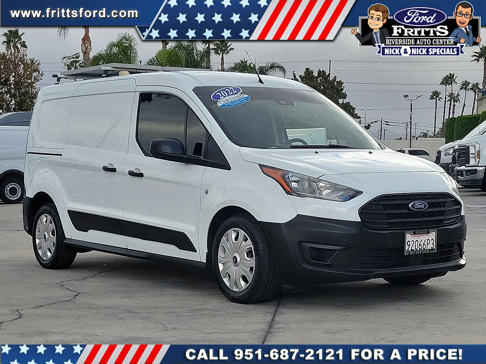 Certified 2022 Ford Transit Connect XL