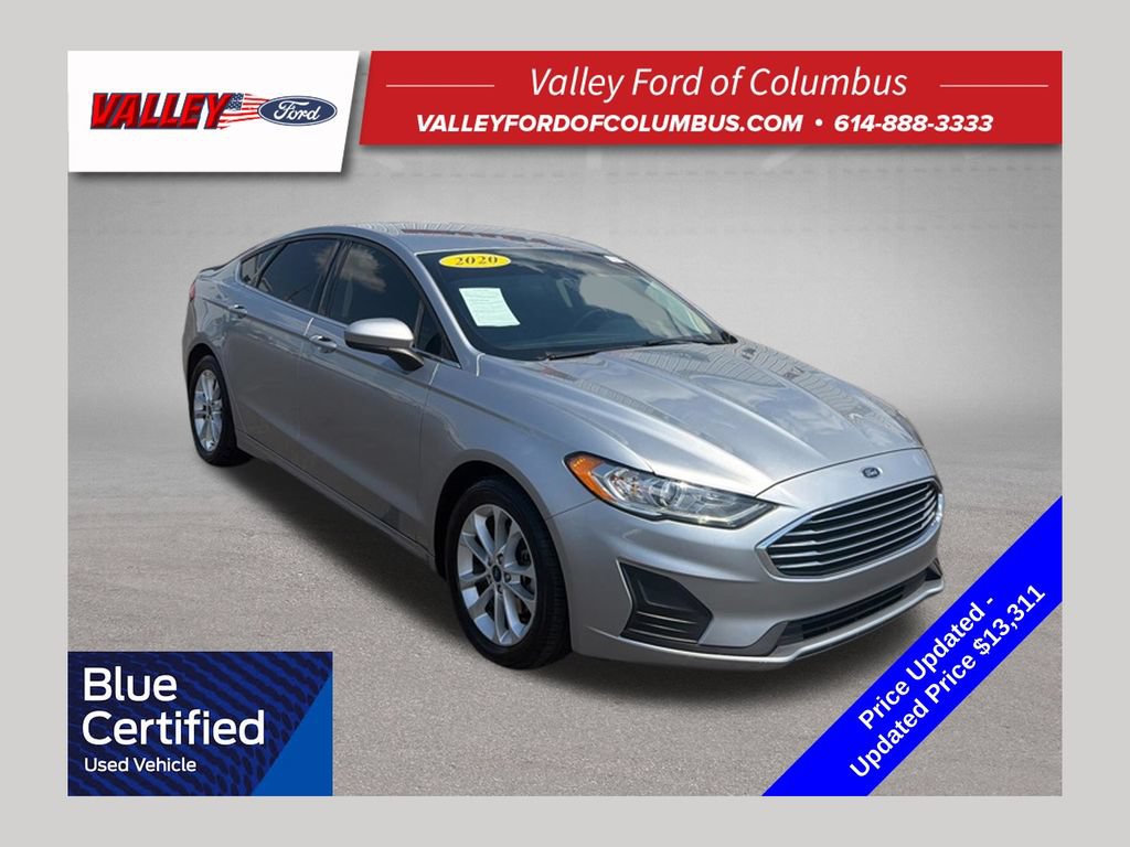 Certified 2020 Ford Fusion SE FWD image 1