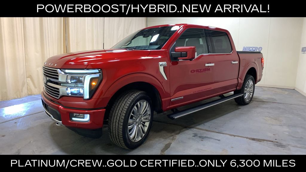 Certified 2024 Ford F150 Platinum w/ Equipment Group 703A Plus AWD/4WD image 7