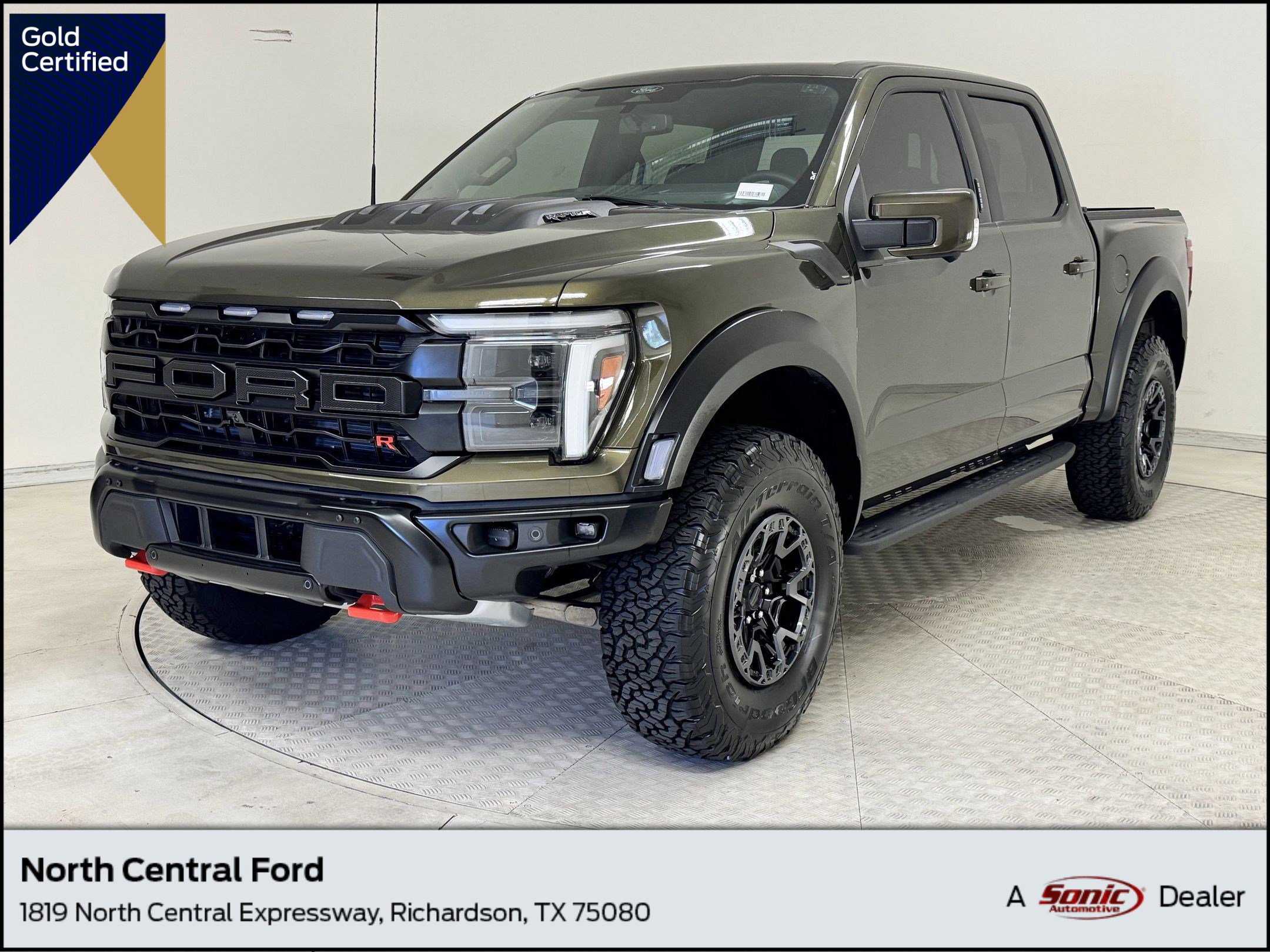Certified 2024 Ford F150 Raptor w/ Equipment Group 803A Raptor R