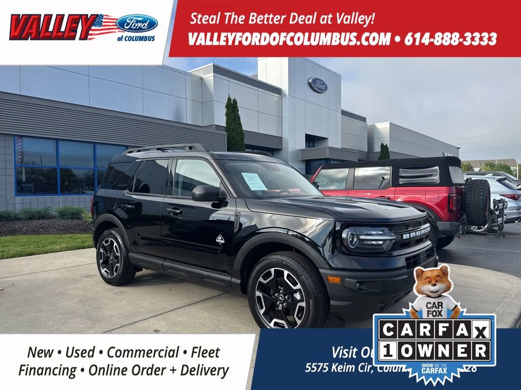 Certified 2024 Ford Bronco Sport Outer Banks w/ Tech Package