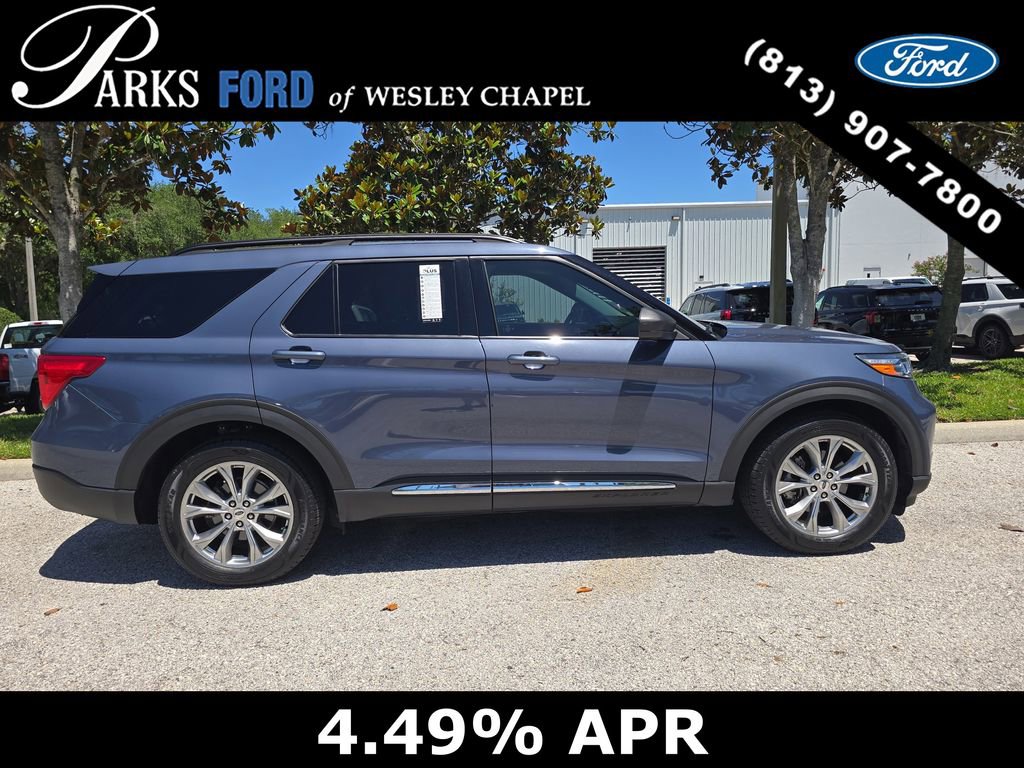 Certified 2021 Ford Explorer XLT w/ Equipment Group 202A RWD image 3
