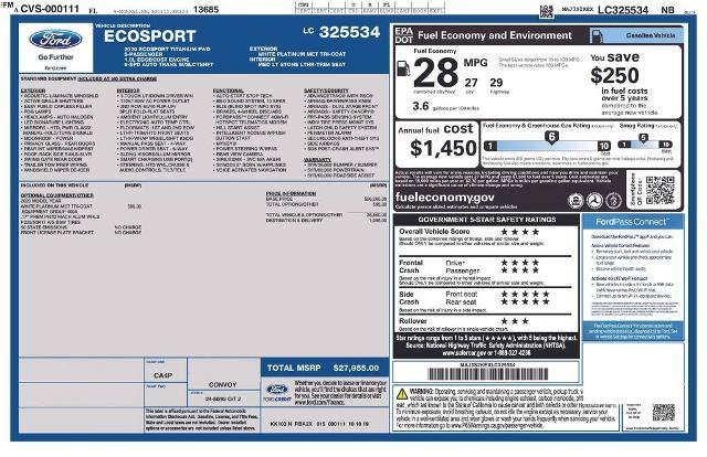 Certified 2020 Ford EcoSport Titanium FWD image 8