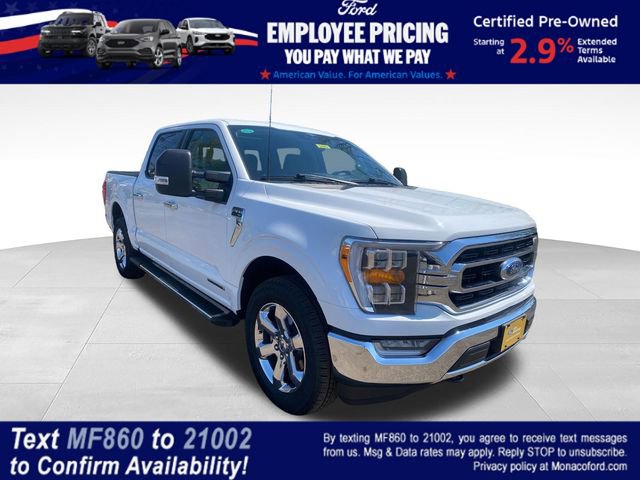 Certified 2023 Ford F150 XLT w/ Equipment Group 302A High AWD/4WD 360° Tour