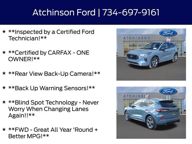 Certified 2023 Ford Escape ST-Line w/ Tech Pack #1 image 4