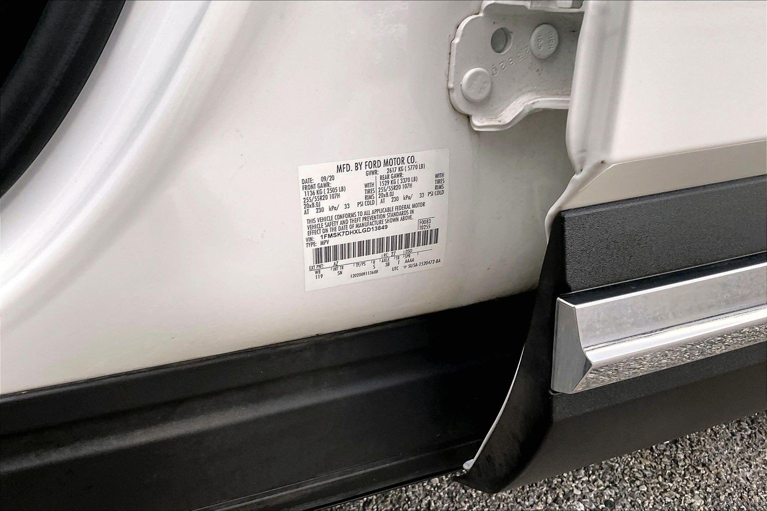Certified 2020 Ford Explorer XLT w/ Equipment Group 202A RWD image 36