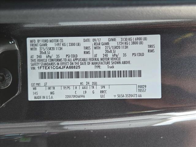 Certified 2018 Ford F150 XLT w/ Equipment Group 302A Luxury RWD image 16