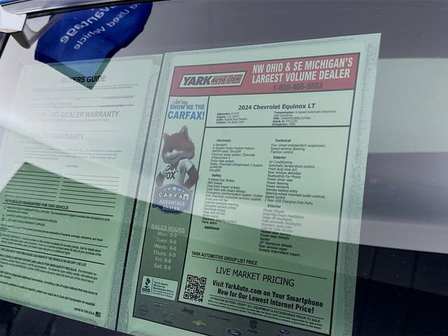 Used 2024 Chevrolet Equinox LT image 14