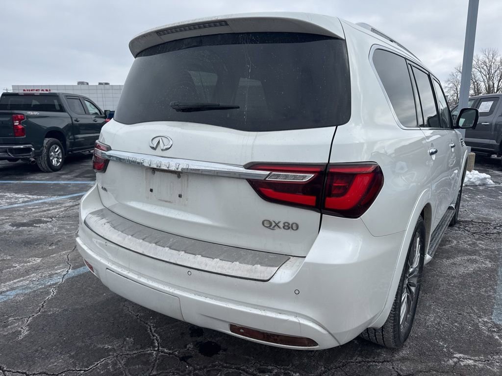 Used 2021 INFINITI QX80 Sensory w/ All-Season Package image 2
